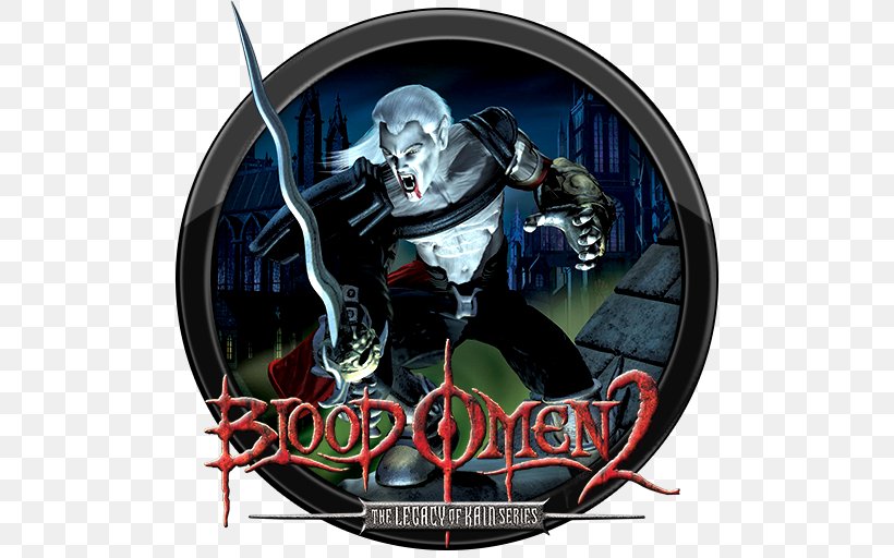 Blood Omen 2 Blood Omen: Legacy Of Kain Legacy Of Kain: Defiance PlayStation 2 Legacy Of Kain: Soul Reaver, PNG, 512x512px, Blood Omen 2, Actionadventure Game, Adventure Game, Blood Omen Legacy Of Kain, Crystal Dynamics Download Free