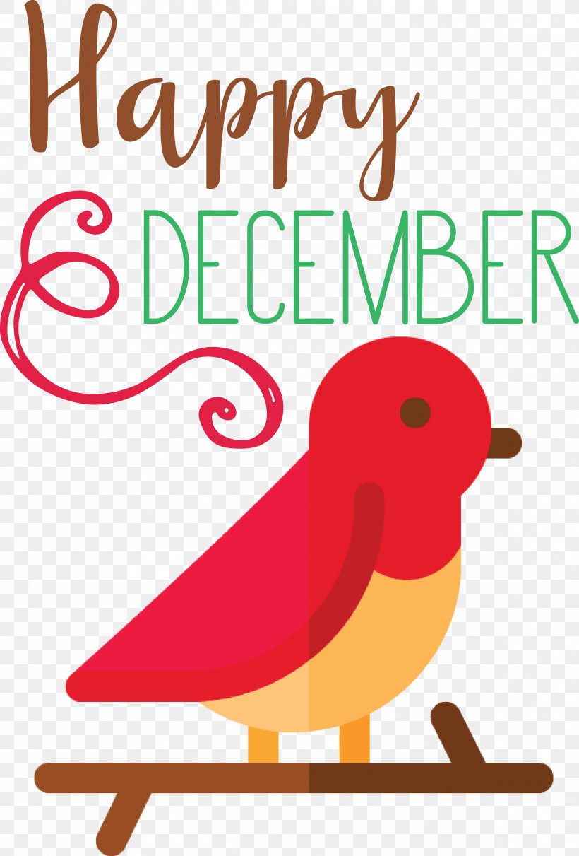 Happy December Winter, PNG, 2380x3516px, Happy December, Beak, Biology, Birds, Geometry Download Free