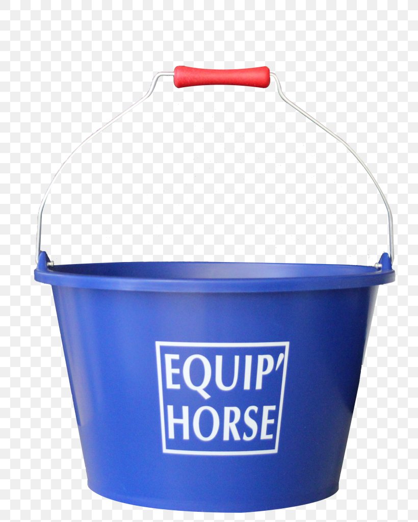 Plastic Bucket Horse Product Design, PNG, 769x1024px, Plastic, Blue, Bucket, Cobalt, Cobalt Blue Download Free