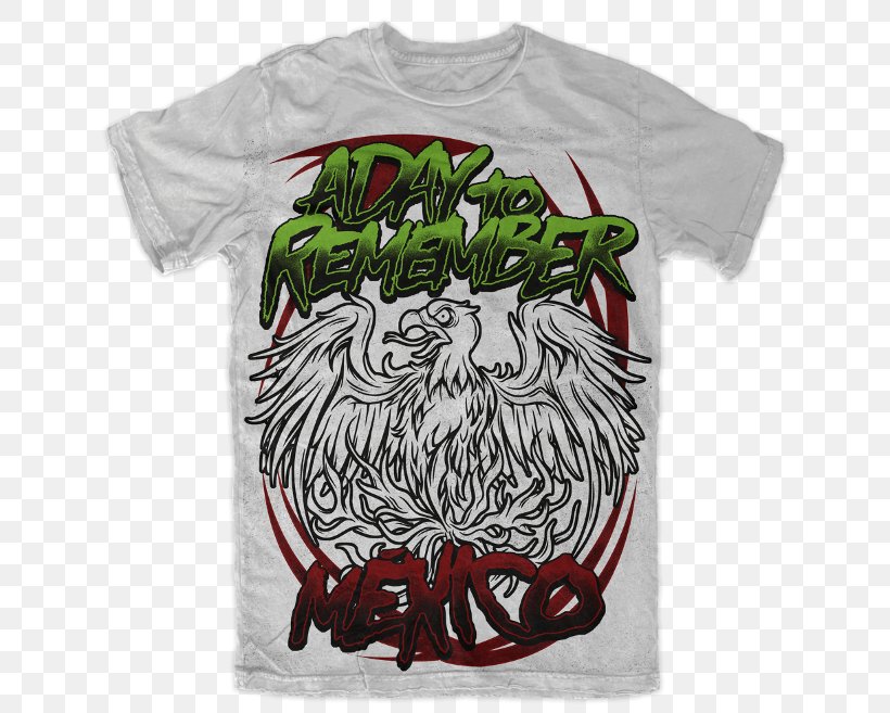 T-shirt A Day To Remember Sleeve Mexico, PNG, 670x657px, Tshirt, Association, Brand, Character, Clothing Download Free