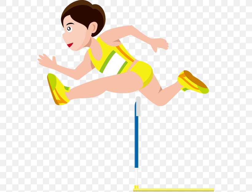 Hurdle Jumping Sport Clip Art, PNG, 575x625px, Watercolor, Cartoon, Flower, Frame, Heart Download Free