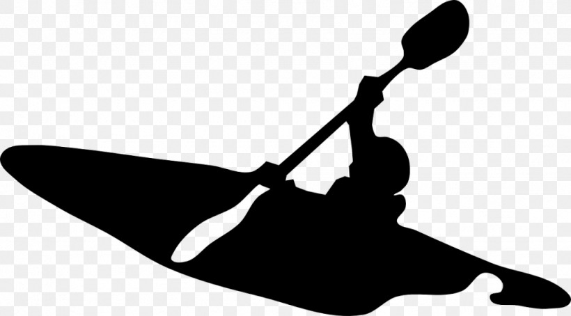 Kayaking Boating Canoeing Paddle Silhouette, PNG, 1024x568px, Kayaking, Blackandwhite, Boating, Canoe Polo, Canoe Sprint Download Free