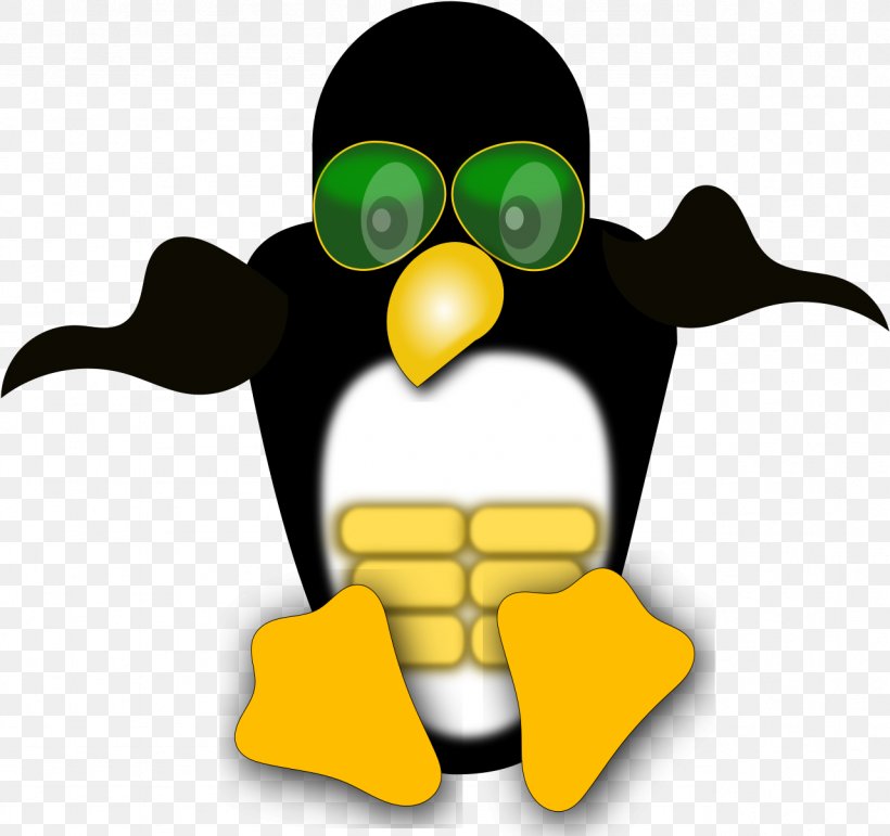 Penguin Tux Clip Art Linux, PNG, 1281x1206px, Penguin, Beak, Bird, Cartoon, Fictional Character Download Free