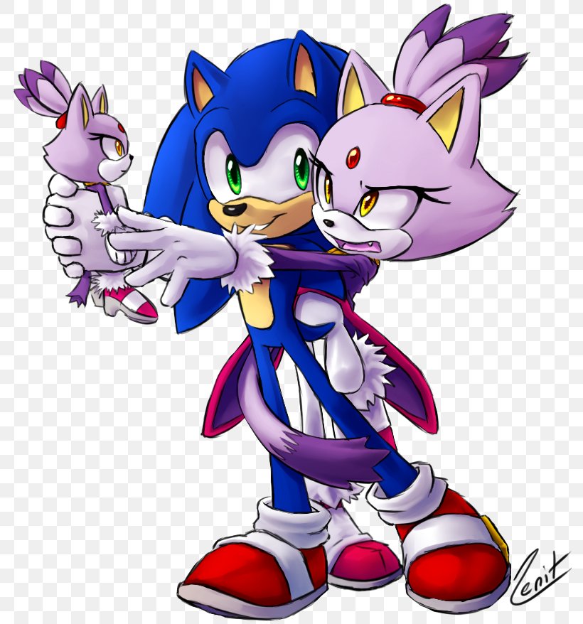 Sonic The Hedgehog Shadow The Hedgehog Sonic Rush Amy Rose Blaze The Cat, PNG, 789x878px, Watercolor, Cartoon, Flower, Frame, Heart Download Free