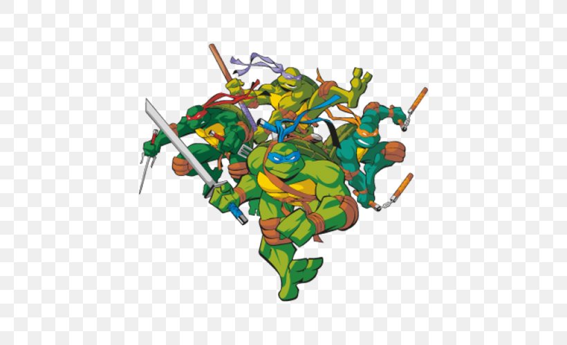 Teenage Mutant Ninja Turtles Iron-on Logo, PNG, 500x500px, Teenage Mutant Ninja Turtles, Decal, Drawing, Fictional Character, Ironon Download Free