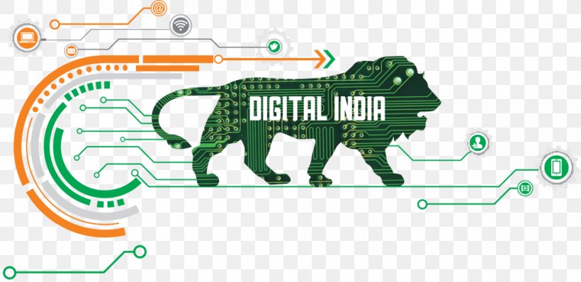 Digital India Government Of India Digital Revolution Digitization, PNG, 1000x486px, Digital India, Area, Brand, Diagram, Digital Revolution Download Free