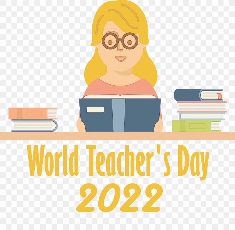 Logo Cartoon Meter Yellow Conversation, PNG, 3000x2934px, World Teachers Day, Cartoon, Conversation, Happiness, Happy Teachers Day Download Free