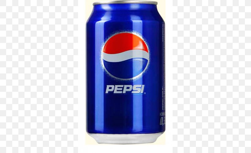 Pepsi Cola Carbonated Water Sushi Pizza, PNG, 500x500px, Pepsi, Aluminum Can, Bottle, Carbonated Water, Cobalt Blue Download Free