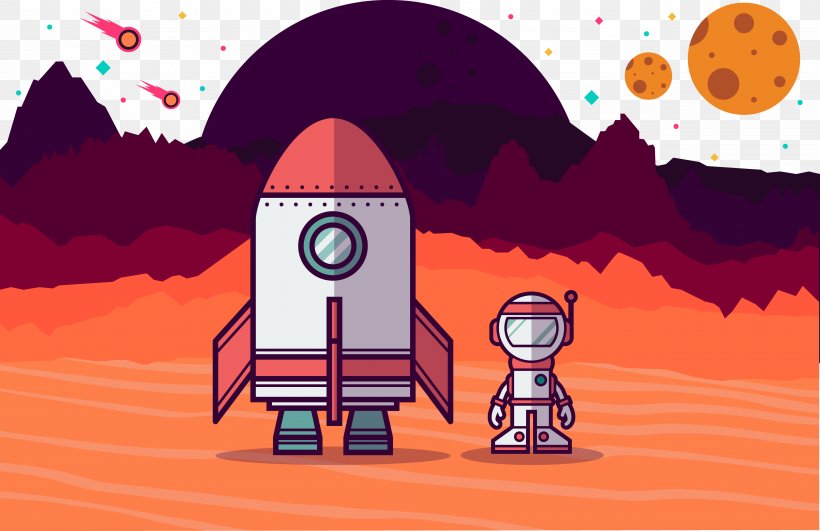 Astronaut Rocket Illustration, PNG, 5005x3245px, Astronaut, Art, Cartoon, Flat Design, Lista De Espaxe7onaves Tripuladas Download Free