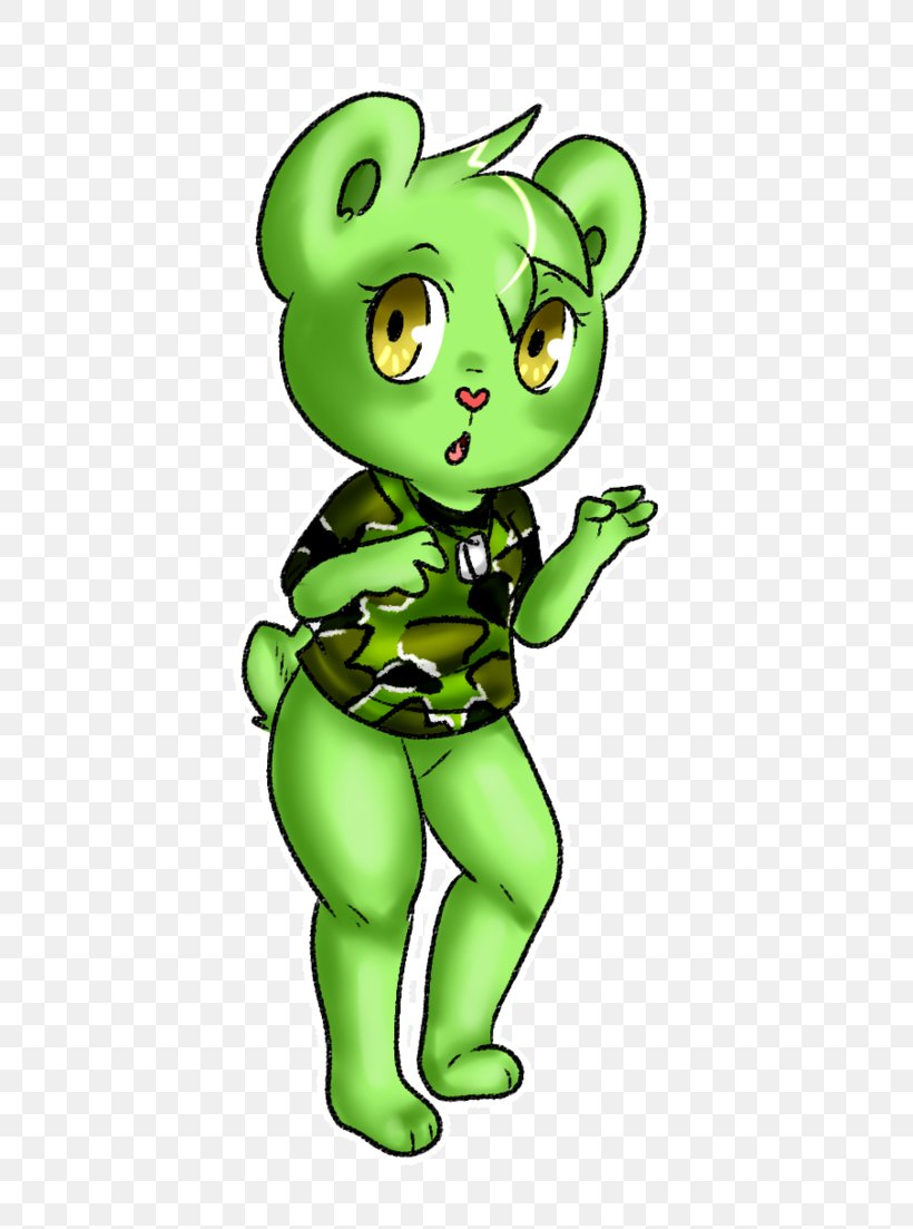 Clip Art Illustration Green Mammal Flower, PNG, 725x1103px, Green, Art, Cartoon, Fictional Character, Flower Download Free
