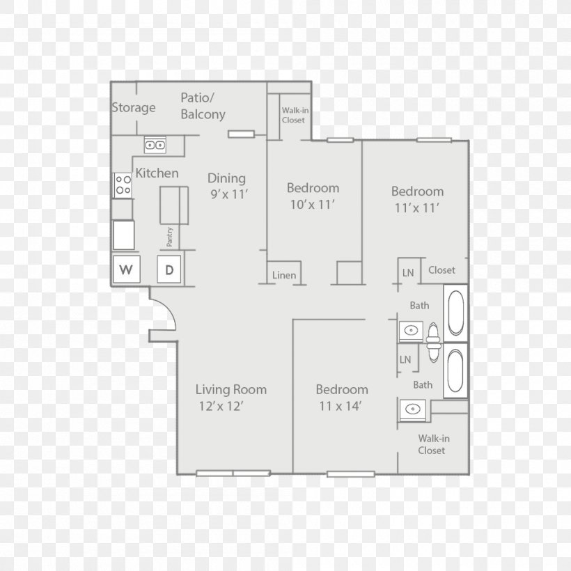 Floor Plan Square, PNG, 1000x1000px, Floor Plan, Area, Design M, Diagram, Floor Download Free