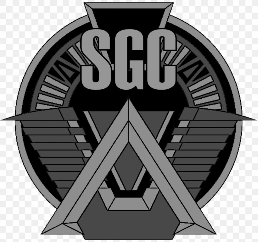 Comandament Stargate Television YouTube Military Science Fiction, PNG, 900x846px, Stargate, Badge, Black And White, Brand, Comandament Stargate Download Free