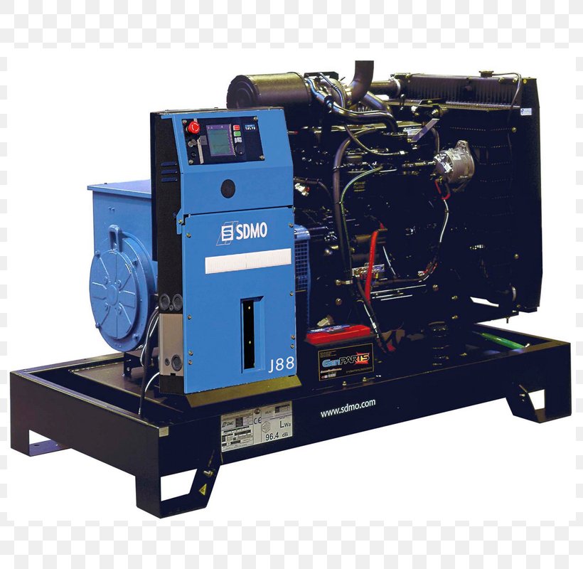 Engine-generator Diesel Generator Electric Generator Sdmo Kohler Co., PNG, 800x800px, Enginegenerator, Diesel Engine, Diesel Generator, Electric Generator, Engine Download Free