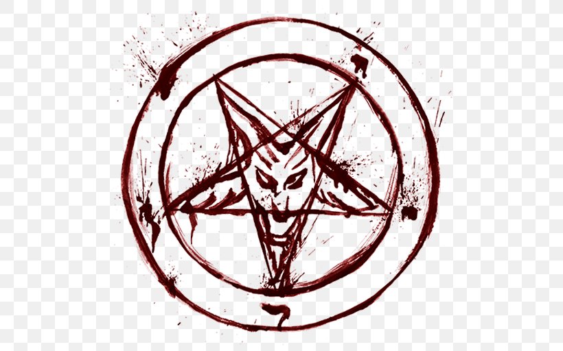 Lucifer T-shirt Baphomet Church Of Satan The Satanic Bible, PNG, 512x512px, Lucifer, Art, Artwork, Baphomet, Black And White Download Free