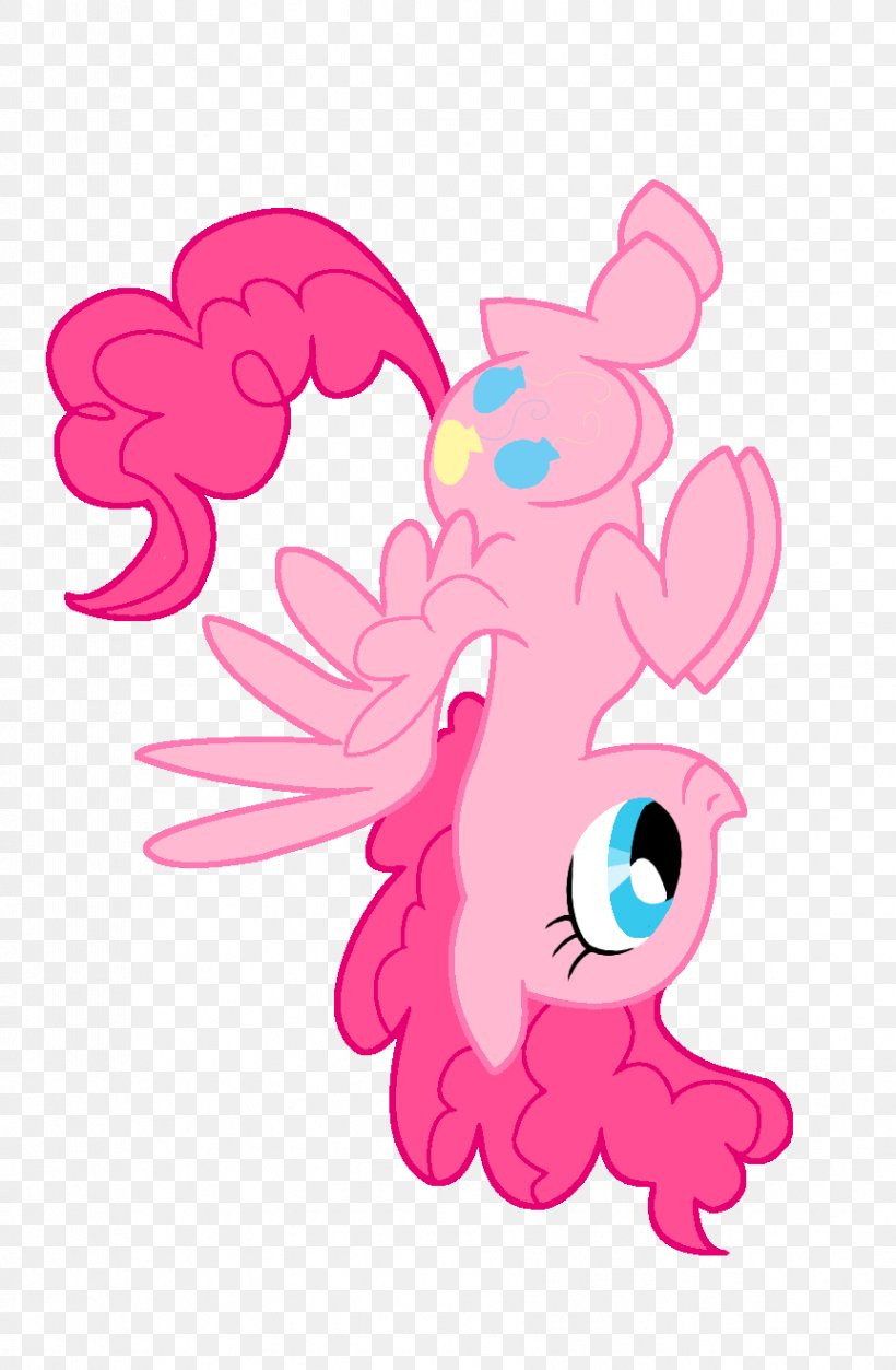 Pinkie Pie Pony Cutie Mark Crusaders Horse Balloon, PNG, 863x1319px, Watercolor, Cartoon, Flower, Frame, Heart Download Free