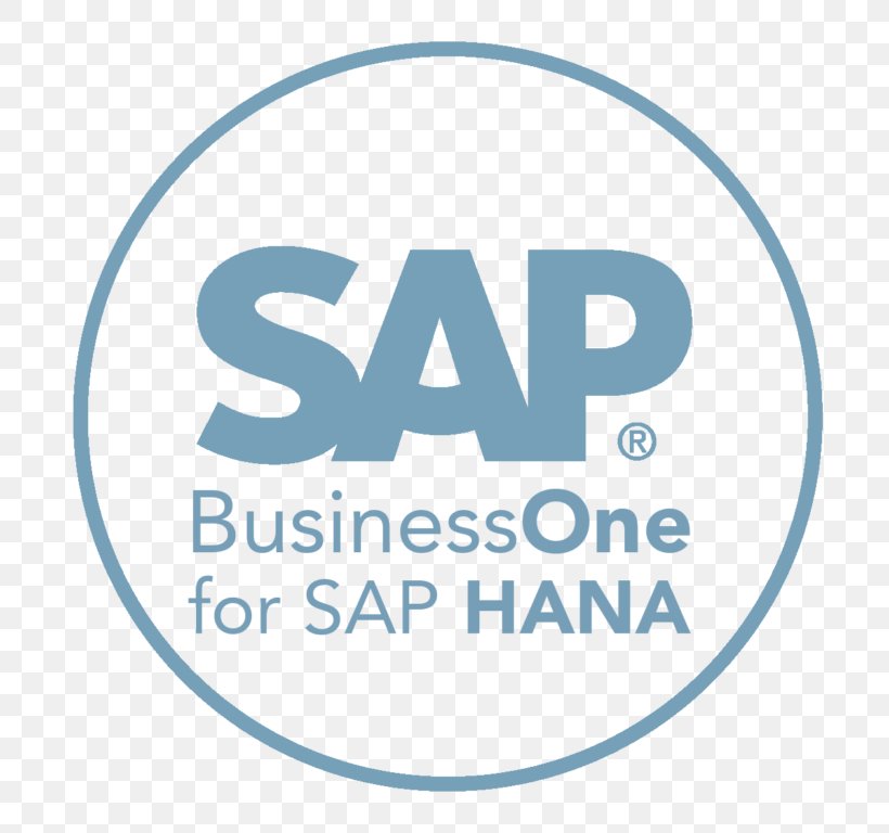 SAP Business One SAP SE SAP Business ByDesign Enterprise Resource Planning, PNG, 768x768px, Sap Business One, Area, Blue, Brand, Business Download Free