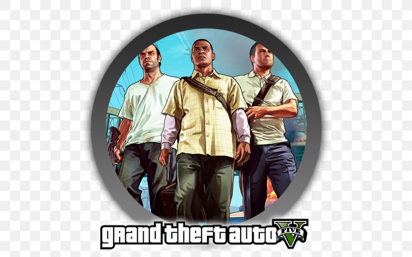Grand Theft Auto V Grand Theft Auto: San Andreas Grand Theft Auto IV Rockstar Games Video Game, PNG, 512x512px, Grand Theft Auto V, Game, Grand Theft Auto, Grand Theft Auto Iv, Grand Theft Auto San Andreas Download Free