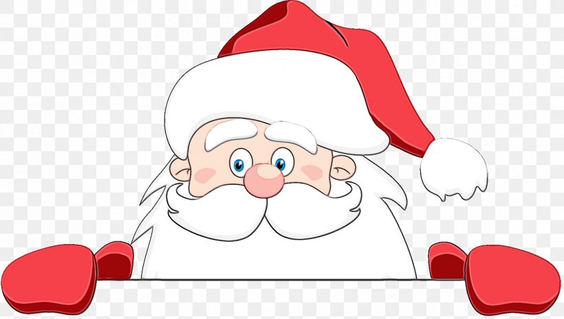 Santa Claus, PNG, 1683x954px, Watercolor, Cartoon, Christmas, Christmas Eve, Nose Download Free