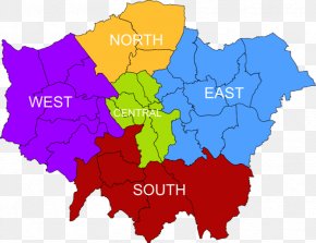 South London London Boroughs Map, PNG, 768x591px, South London