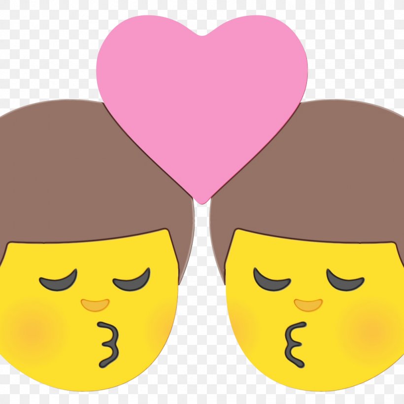 Background Heart Emoji, PNG, 1024x1024px, Smiley, Cartoon, Cheek, Emoji, Emoticon Download Free