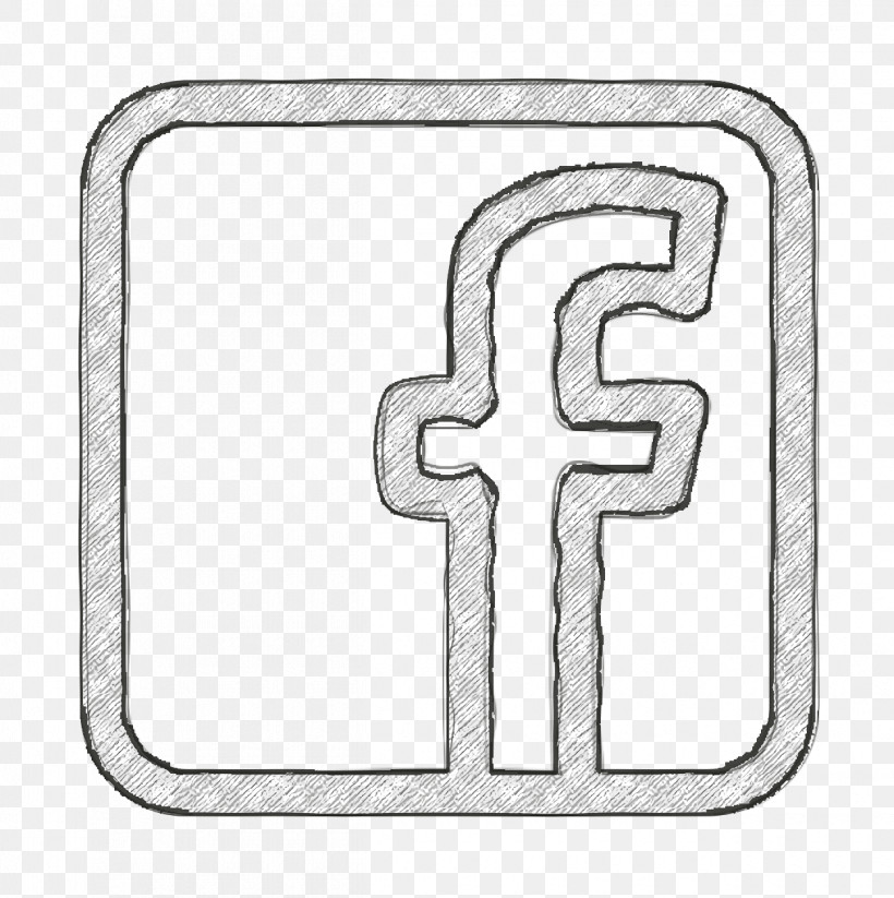 Facebook Icon Social Media Logos Icon, PNG, 1250x1256px, Facebook Icon, Black, Black And White, Geometry, Line Download Free