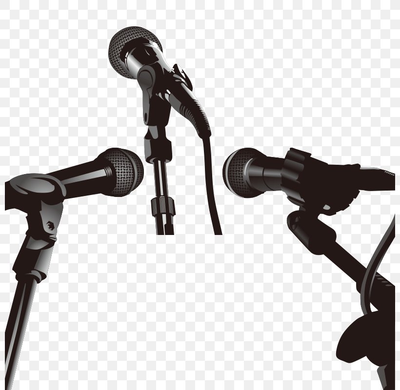 Microphone News Conference Convention Stock Photography, PNG, 800x800px, Watercolor, Cartoon, Flower, Frame, Heart Download Free