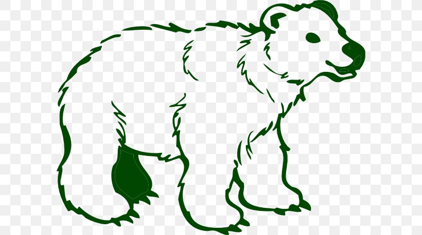 Polar Bear American Black Bear Giant Panda Clip Art, PNG, 600x458px, Polar Bear, American Black Bear, Amphibian, Animal Figure, Area Download Free