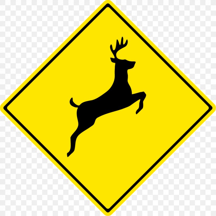 Traffic Sign 9th Annual Rotary's Reindeer 8K Romp Car Driving, PNG, 873x873px, Traffic Sign, Antler, Area, Black And White, Brand Download Free