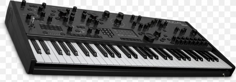 Digital Piano Polivoks Oberheim OB-Xa Electric Piano Musical Keyboard, PNG, 1105x388px, Digital Piano, Analog Synthesizer, Black And White, Celesta, Electric Piano Download Free