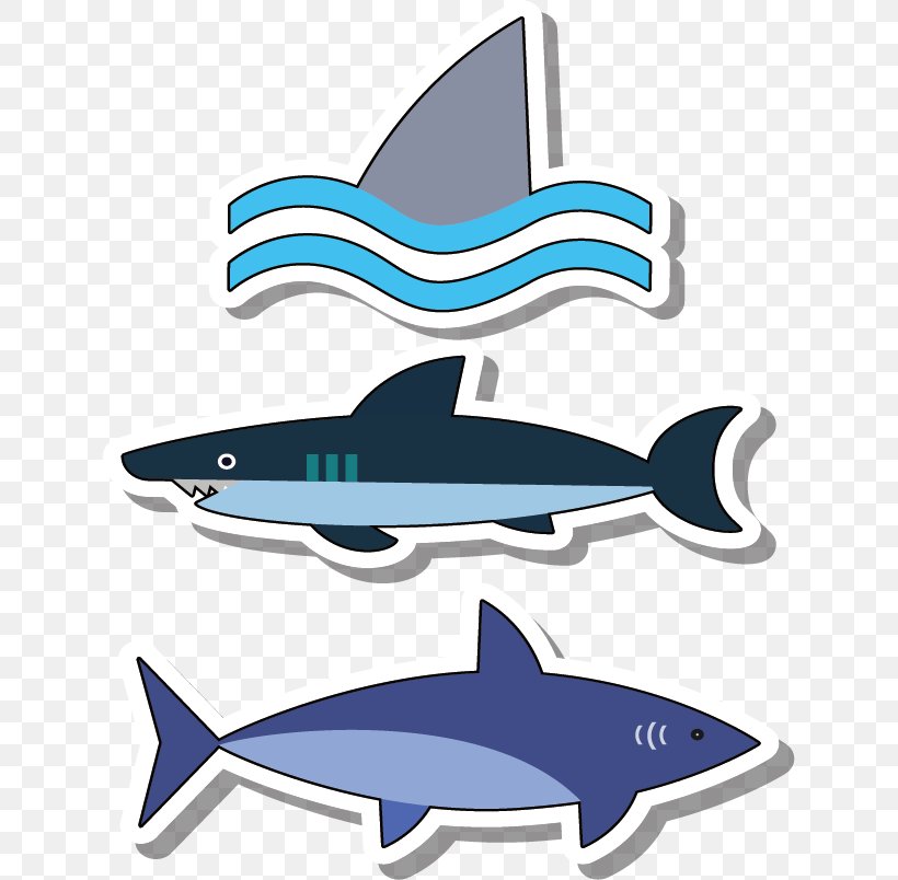 Great White Shark Drawing Blue Shark Fish, PNG, 632x804px, Shark, Blue Shark, Cartoon, Common Bottlenose Dolphin, Deep Sea Download Free