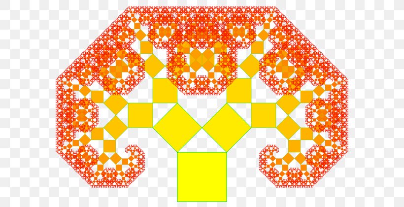 Pythagoras Tree Pythagorean Theorem Geometry Mathematics Fractal, PNG, 618x420px, Pythagoras Tree, Area, Author, Fractal, Geometry Download Free