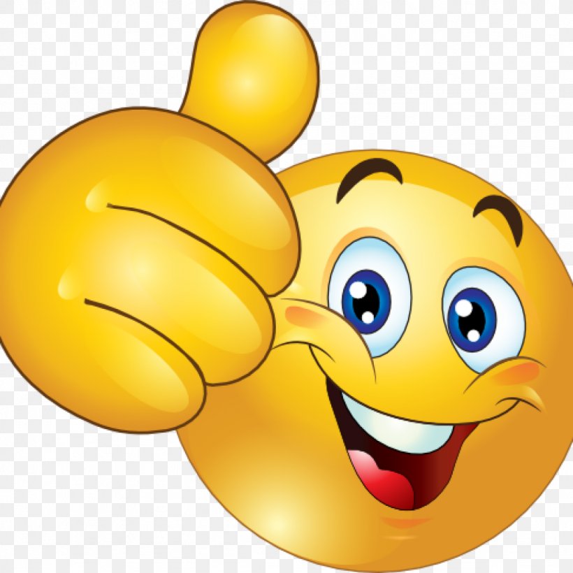 Thumb Signal Clip Art Smiley Emoji, PNG, 1024x1024px, Thumb Signal, Animated Cartoon, Cartoon, Drawing, Ear Download Free
