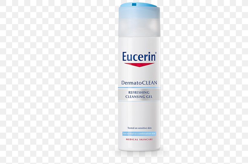Cleanser Gel Sunscreen Eucerin Cosmetics, PNG, 770x544px, Cleanser, Cleaner, Cleaning, Cosmetics, Cream Download Free