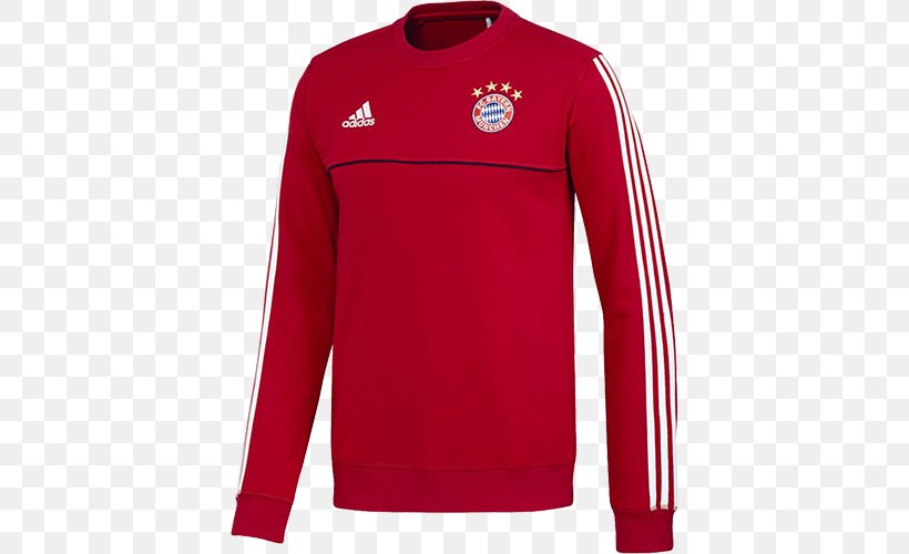 FC Bayern Munich T-shirt Bluza Adidas, PNG, 500x500px, Fc Bayern Munich, Active Shirt, Adidas, Bavaria, Bluza Download Free