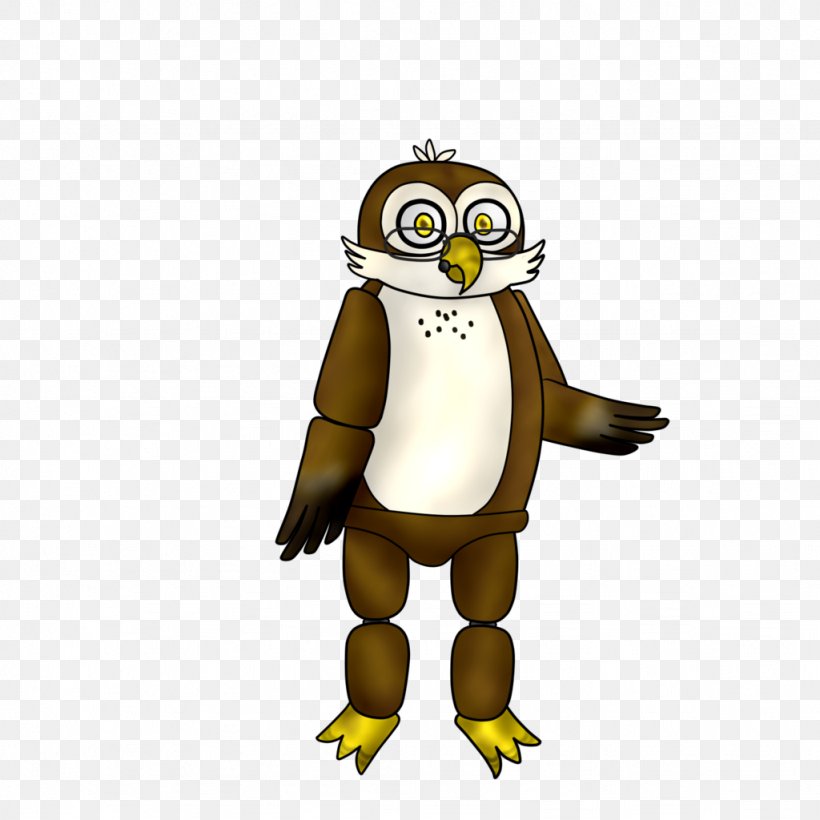 Owl Five Nights At Freddy's Animatronics Beak Fan Art, PNG, 1024x1024px, Owl, Animatronics, Art, Beak, Bird Download Free