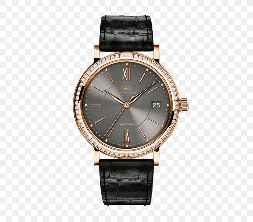 Portofino Schaffhausen International Watch Company Automatic Watch, PNG, 540x720px, Portofino, Automatic Watch, Brand, Brown, Bucherer Group Download Free