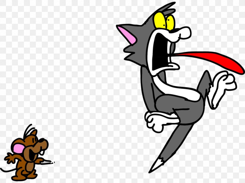 Jerry Mouse Tom Cat Tom And Jerry, PNG, 1024x768px, Jerry Mouse, Art, Artwork, Beak, Bird Download Free