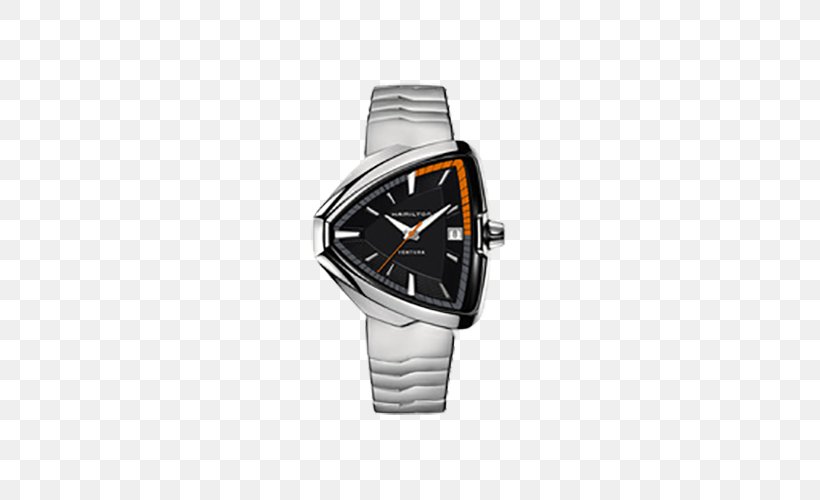 Ventura Hamilton Watch Company Quartz Clock Electric Watch, PNG, 500x500px, Watercolor, Cartoon, Flower, Frame, Heart Download Free