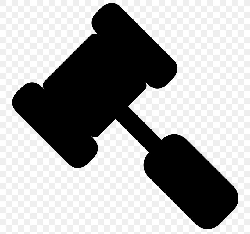 Hammer Gavel Tool Mallet, PNG, 768x768px, Hammer, Black And White, Finger, Font Awesome, Gavel Download Free