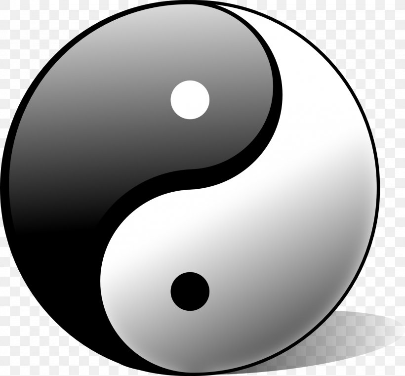Yin And Yang Meaning Qi Symbol Metaphysics, PNG, 1742x1618px, Yin And Yang, Black And White, Chinese Philosophy, Eastern Philosophy, Meaning Download Free