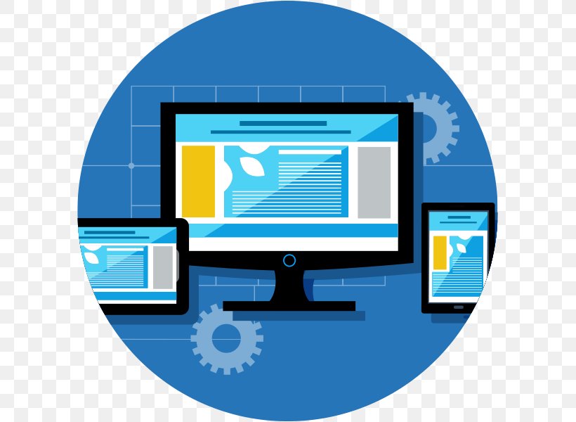 Responsive Web Design Web Development Digital Marketing, PNG, 600x600px, Responsive Web Design, Area, Brand, Business, Communication Download Free