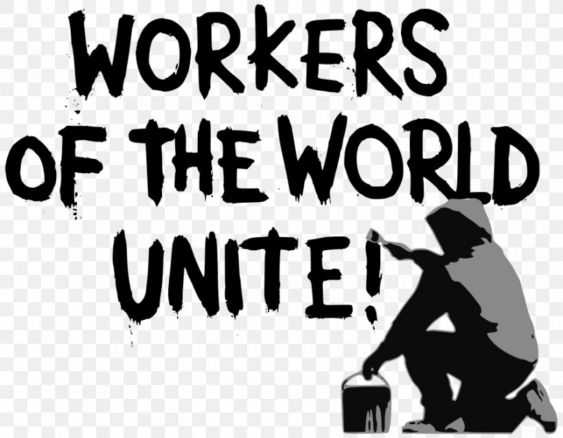 Workers Of The World, Unite! Communism Graffiti Clip Art, PNG, 900x700px, Workers Of The World Unite, Area, Art, Banksy, Black Download Free