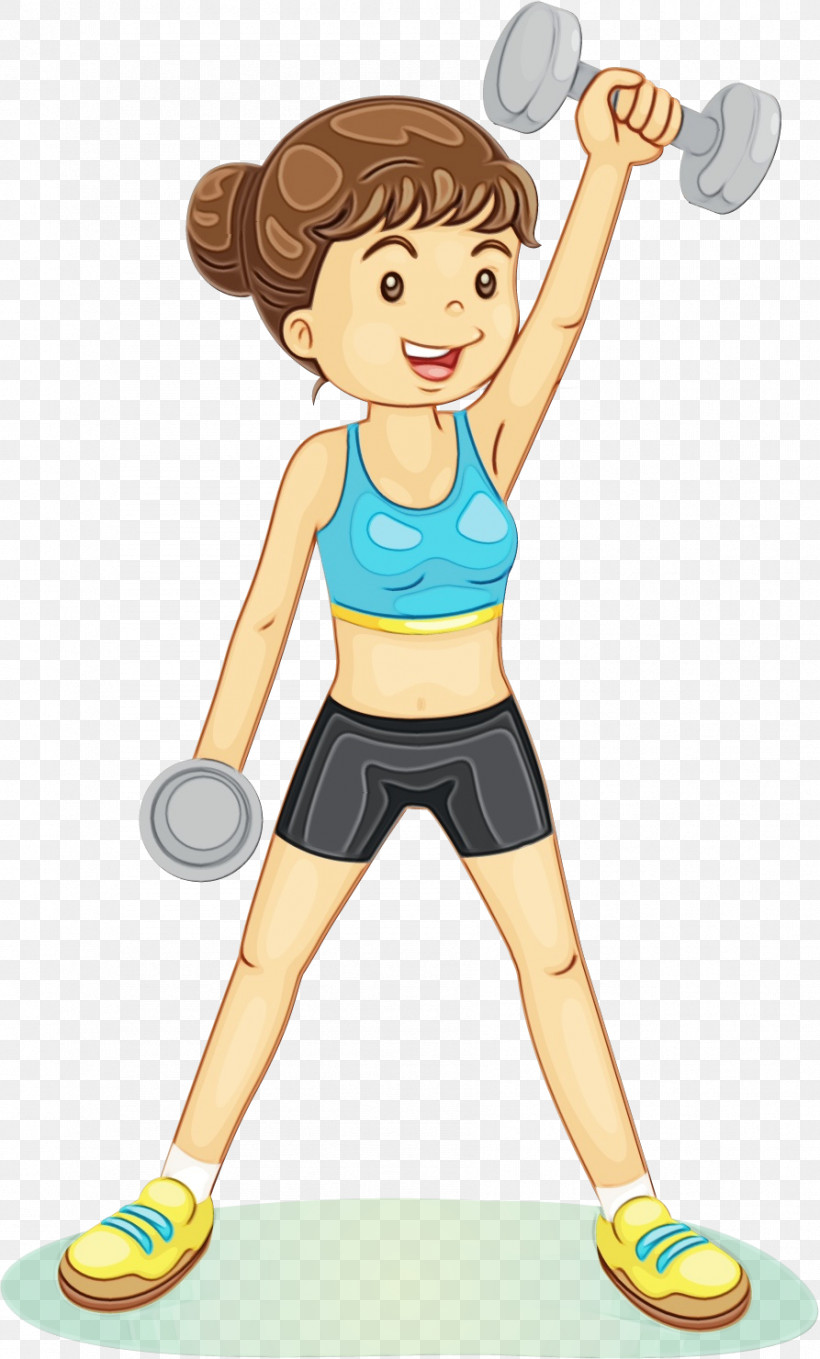 Cartoon Arm Sports Equipment Playing Sports Balance, PNG, 893x1481px, Watercolor, Arm, Balance, Cartoon, Exercise Equipment Download Free