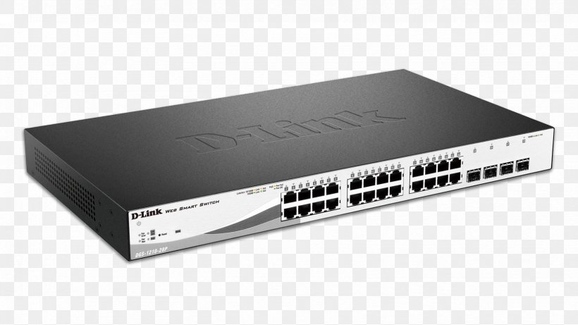 Power Over Ethernet Gigabit Ethernet Small Form-factor Pluggable Transceiver Network Switch, PNG, 1664x936px, Power Over Ethernet, Computer Networking, Dlink, Electronic Device, Electronics Download Free