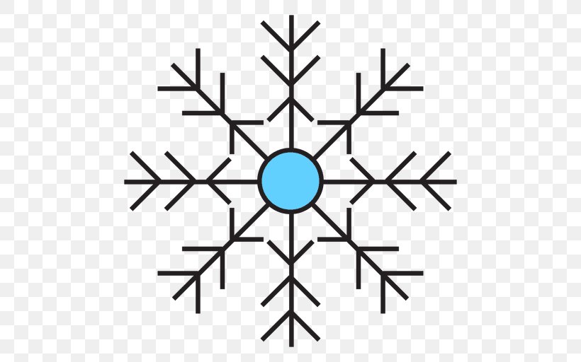 Snowflake, PNG, 512x512px, Snowflake, Area, Cdr, Diagram, Drawing Download Free