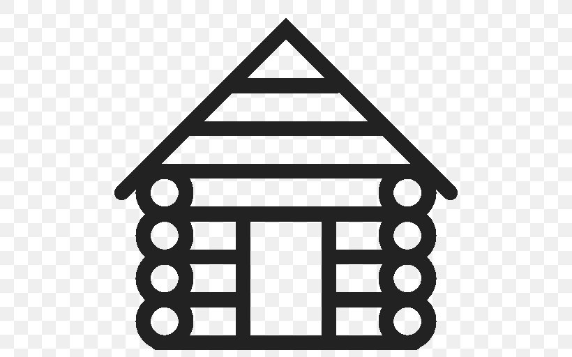 Clip Art, PNG, 512x512px, Cdr, Area, Black And White, Highdefinition Television, Log Cabin Download Free