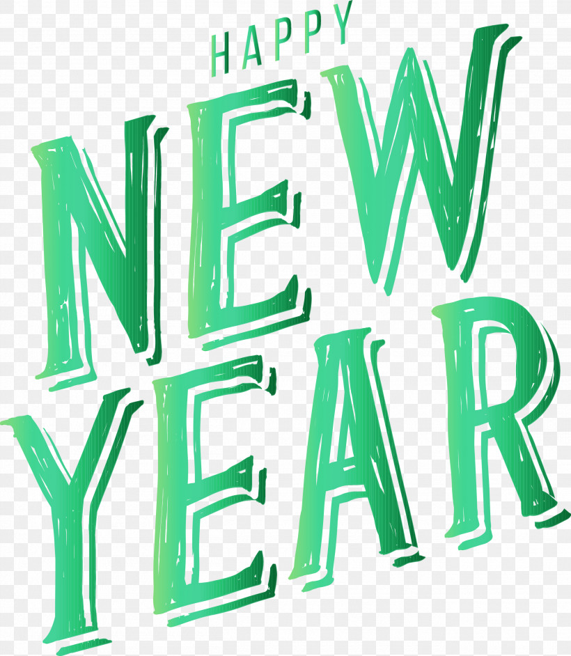 Logo Font Green Meter Line, PNG, 2610x3000px, 2021 New Year, Happy New Year 2021, Area, Behavior, Green Download Free
