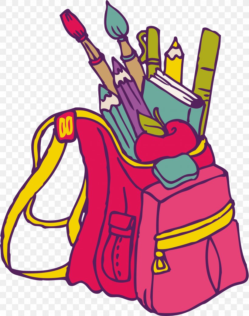 Square Backpack Bag Drawing Clipart Set / Outline & Stamp Drawing  Illustrations / School Bag / PNG, JPG, SVG, Eps - Etsy