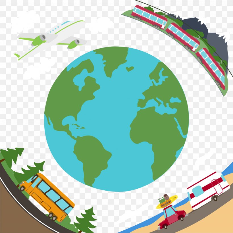 World Tourism Day Vector Graphics Graphic Design Image, PNG, 2000x2000px, World Tourism Day, Area, Earth, Globe, Illustrator Download Free