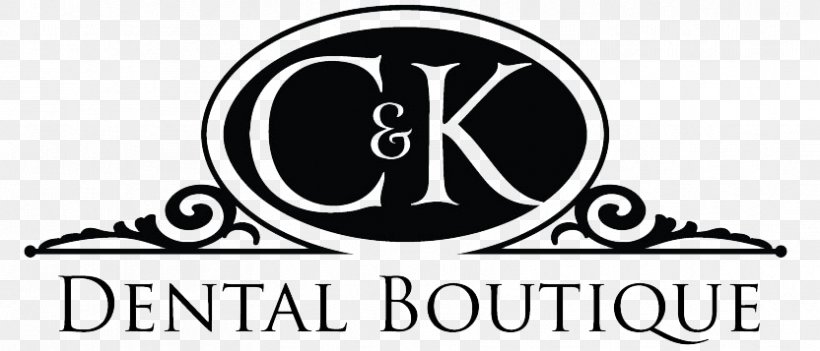 C & K Dental Boutique Dentistry Logo Manhattan, PNG, 832x357px, Dentist, Area, Black And White, Brand, Cosmetic Dentistry Download Free